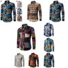 Fashion Mens Summer Casual Dress Shirt With Vibrant Floral Design And Comfortable Cotton Blended Fabric