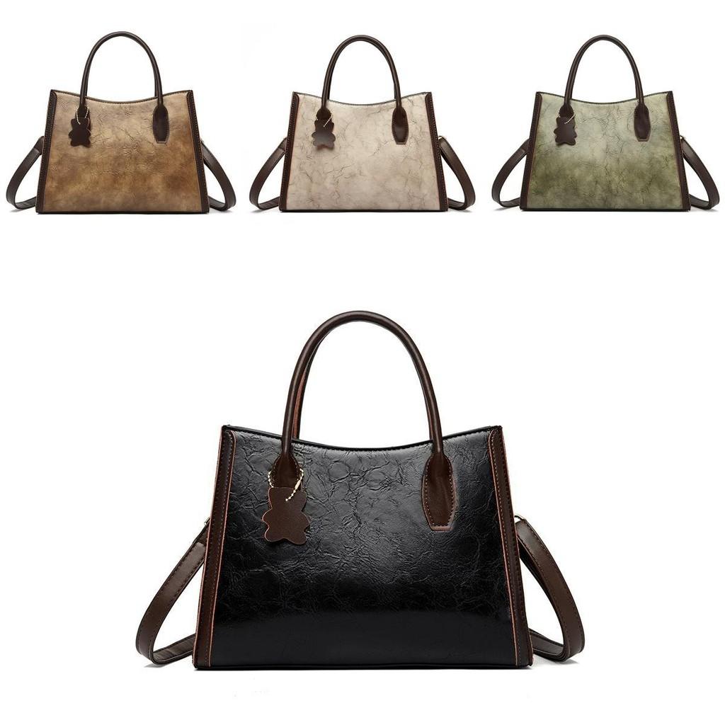 Stylish And Versatile Large Capacity Tote Bag For Women In Soft Pu Leather 2024