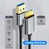 External Hard Drive Cable USB A 3.0 To Micro B Cable HDD SSD Data Charge Wire For Toshiba Seagate HP Sandisk Hard Disk PC Laptop
