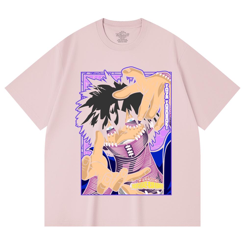 230 g/m² 100% Bawełna My Hero Academia V17 Nadruk Dabi Unisex Ciężka Bawełniana Koszulka