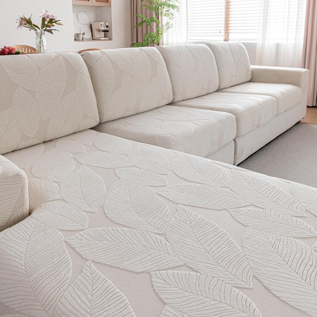 Convertible Sofa Cover Waterproof Couch Cover Adjustable Elastic Sofa Seat Cover 1 2 3 4 Seat L Sectional Living Room Sofas