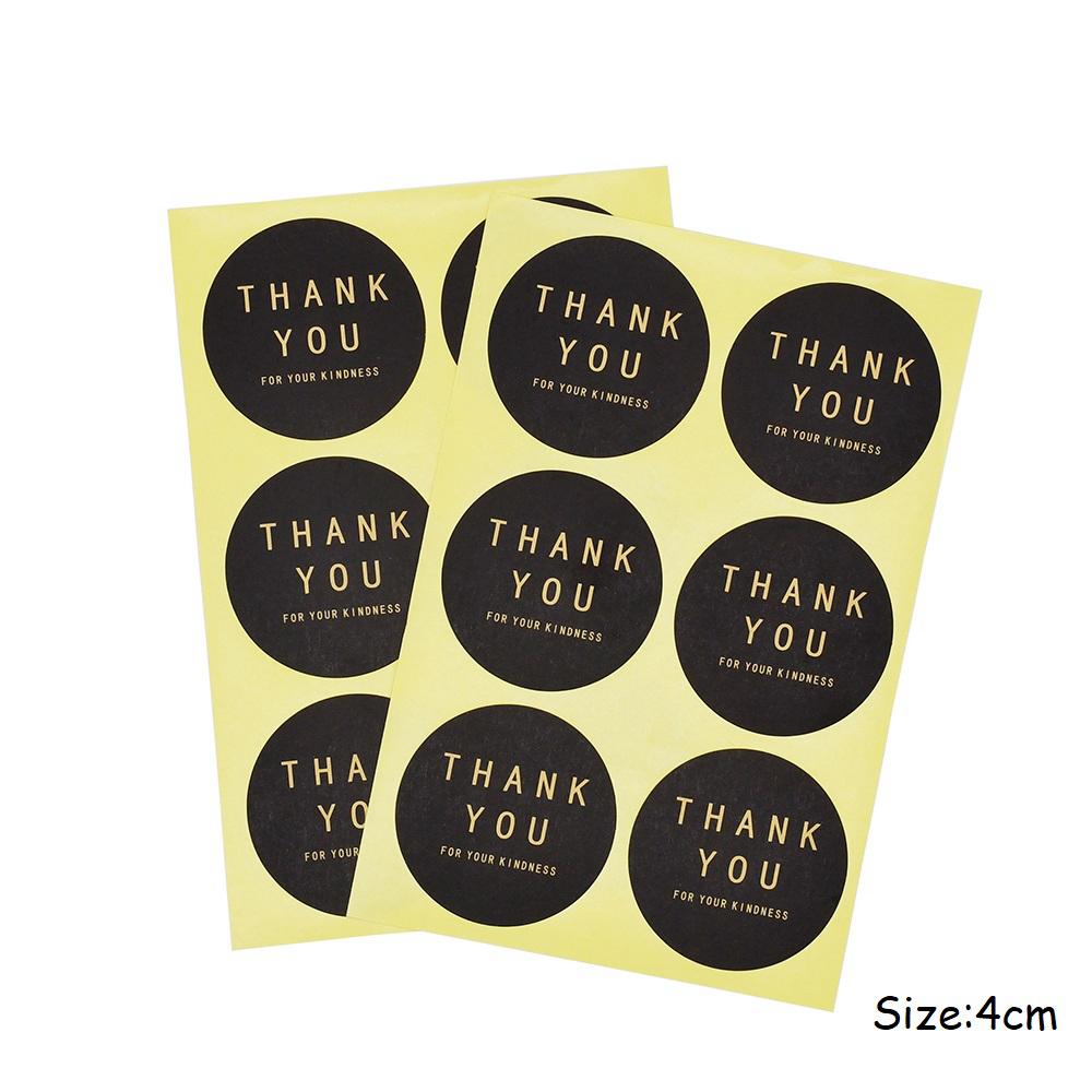 Custom Page Mark Autumn Stickers Thank You Diy X112