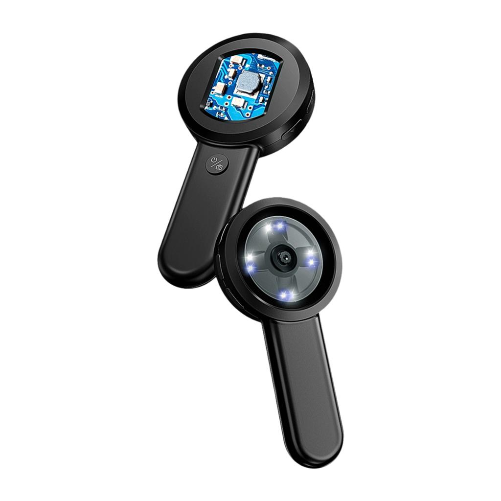 Handheld Digital Magnifying Glass Digital Microscope for Adults Kids 100X Magnification 2.0 Inch IPS Screen Manual