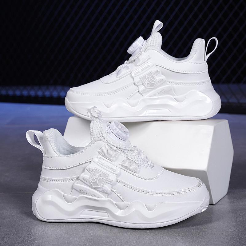 Girls' 2025 Autumn/Winter Cotton Sports Shoes - Thickened, Warm Running Shoes for Medium/Large Children.