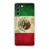 Mexico Flag Clear Phone Case For Samsung Galaxy S24 Plus S23 FE S22 S21 S20 Ultra 5G S10 S10E S9 S8 Soft Silicone Cover