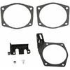 Throttle Cable Bracket Kit, Throttle Cable Bracket Kit Fit for LS LS2 LS3 LS6 LS7 4 Bolt Intake, 92mm To 102mm 4-bolt