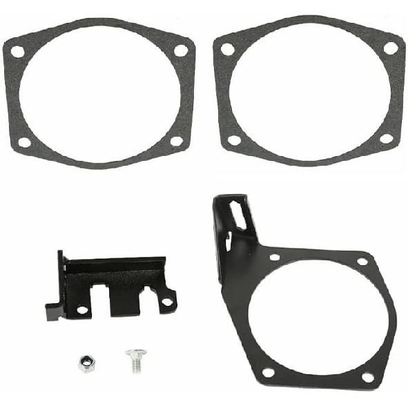 Throttle Cable Bracket Kit, Throttle Cable Bracket Kit Fit for LS LS2 LS3 LS6 LS7 4 Bolt Intake, 92mm to 102mm 4-bolt