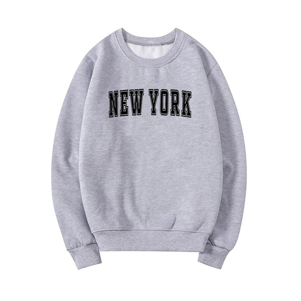 New York Sweatshirt New York City Crewneck Sweatshirt East Coast Sweatshirts New York Lover Gift Unisex College Pullovers Hoodie Unisex