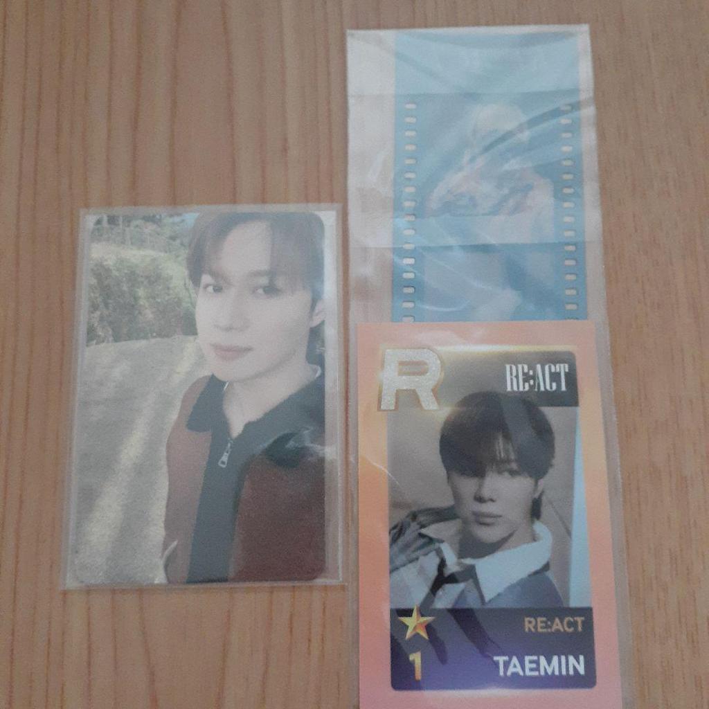 [USED] SHINee TAEMINRE:ACT Fan Meeting Admission Benefits