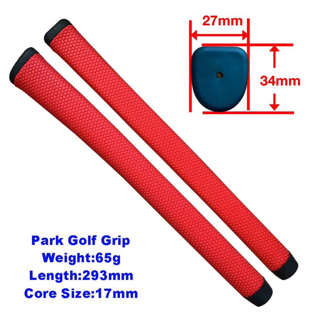 Customizable Non-Slip PU Leather Park Golf Grip with Custom Logo красный