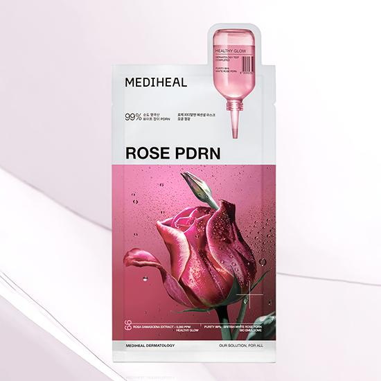 Mediheal Rose PDRN Essential Mask Healthy Glow 24ml*10EA