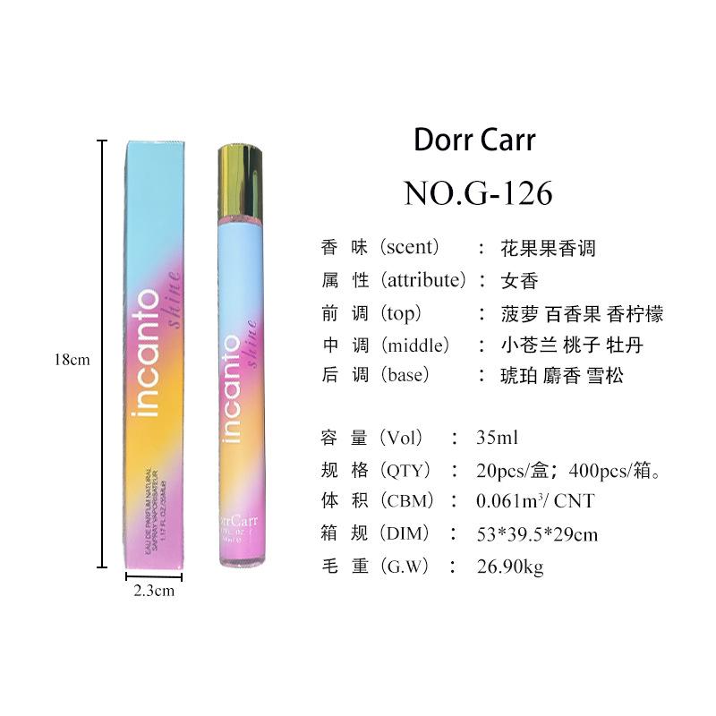 Hot selling perfume 35ml small test tube makeup long-lasting fragrance perfumes perfumes