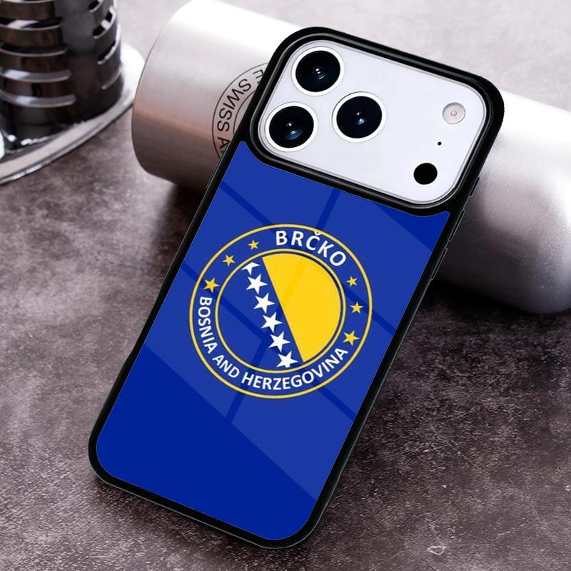 Bosnia and Herzegovina Flag print Phone Case For iPhone 17 16 15 14 13 12 11 Pro Max Plus 17Air Soft Silicone Cover