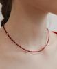 Tatiana [Musinsa Exclusive] (Silver 925) Happy Bean Bead Necklace Nz2441