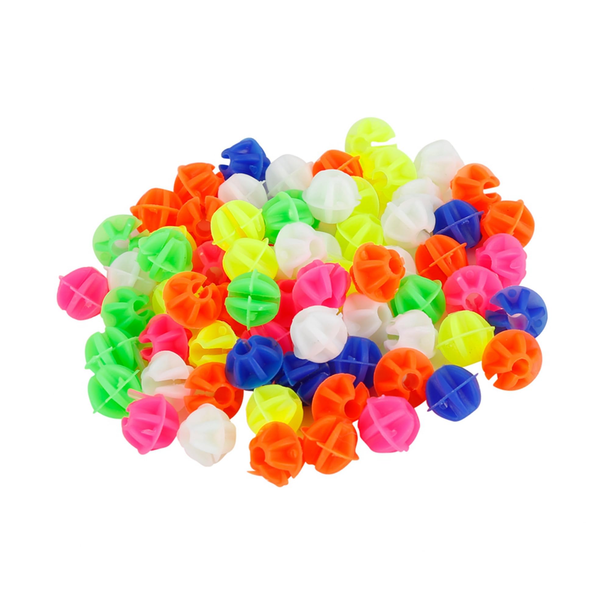 BULLSPANN Bicycle Wheel Spoke Bead Decoration Round Plastic Bead Clip