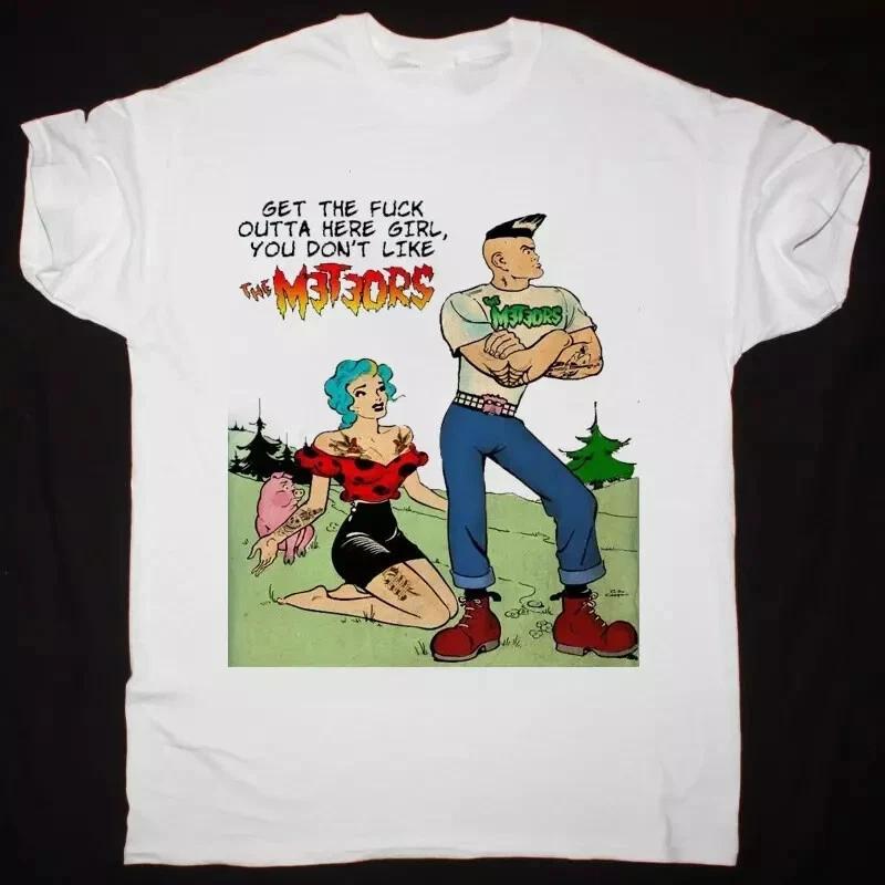 The Meteors Band Music Ablum T-shirt S to 5XL 2F1070 S