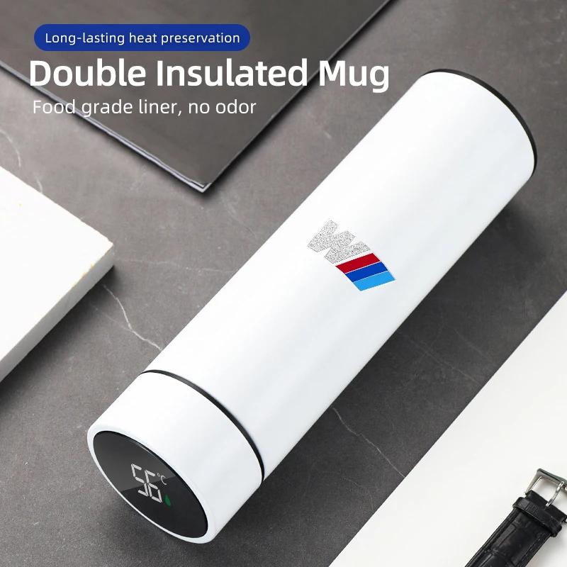 2025 Büro Zuhause Becher Thermobecher Outdoor Isolierbecher Wasserflasche Für BMW M Power Sport M1 M3 M4 M5 M6 E90 E39 F30 F10