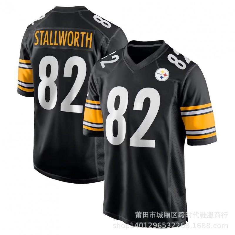 Pittsburgh Steelers NFL Football Jersey Custom Embroidered 8 Rodgers 4 Metcalf Fan Apparel Men
