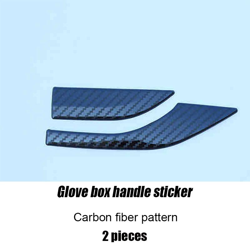 For Geely Emgrand    2024 Glove box handle sticker Front passenger storage box handle sticker Decorative frames