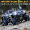 1:28 Mercedes-Benz X-Class EXY 6X6 Pickup off-road car Diecast Metal Alloy Model car Sound Light Collection Kids Toy Gifts A90