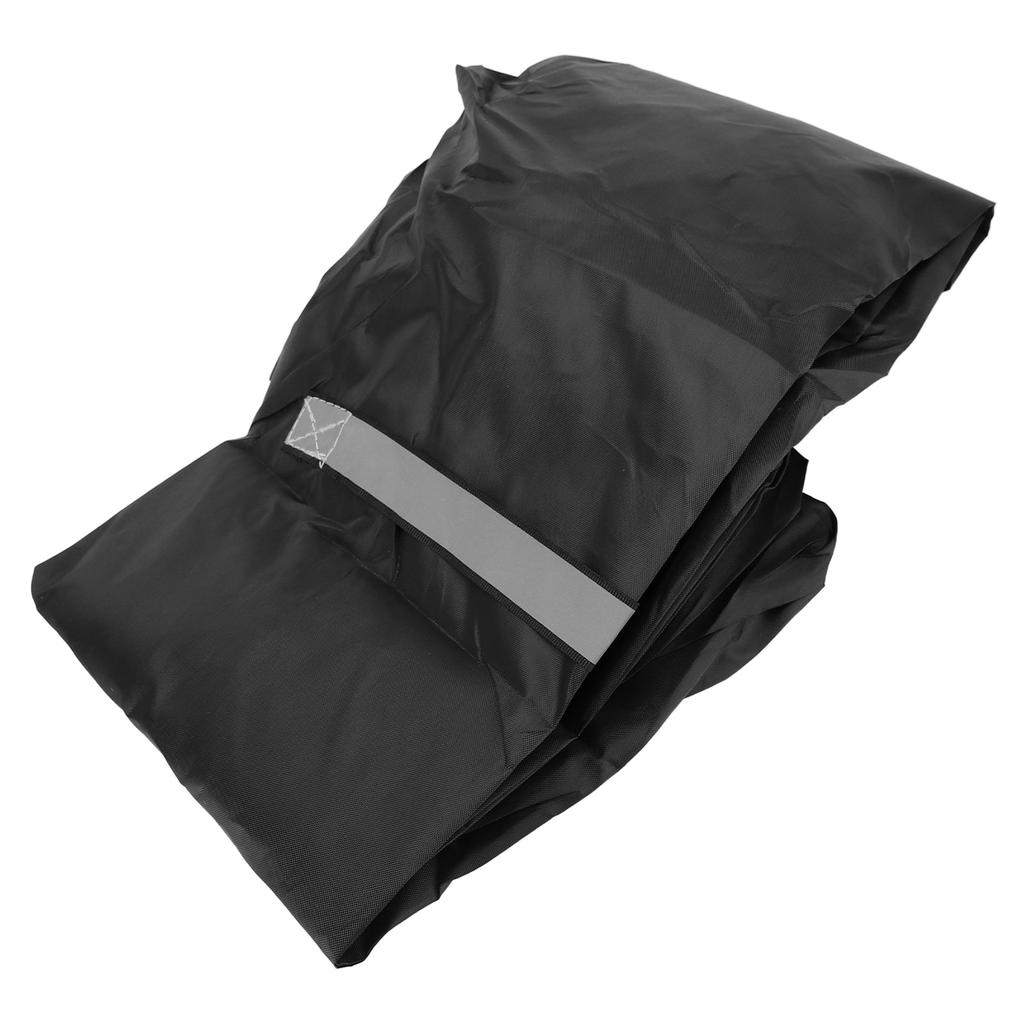 Lawn Mower Cover Heavy Duty 210D Oxford Fabric Silver Coating Waterproof Windproof UV Proof Outdoor Push Mower Cover