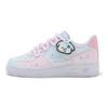 Nike Air Force 1 Puppy Track SAML Low top Skateboard Shoes Women's Pink White DD8959-100(Team6-)