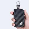 New Leather Car Key Cover Holder Keychain Case For Volkswagen Sharan Golf Passat Jetta Touareg Tiguan Polo Scirocco MK5 Acc