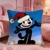 FFelixs The Cat Cute Cushion Cover Premium Comfort Reversible Pillow Cove Two In One Design For Any Room  Car Interior