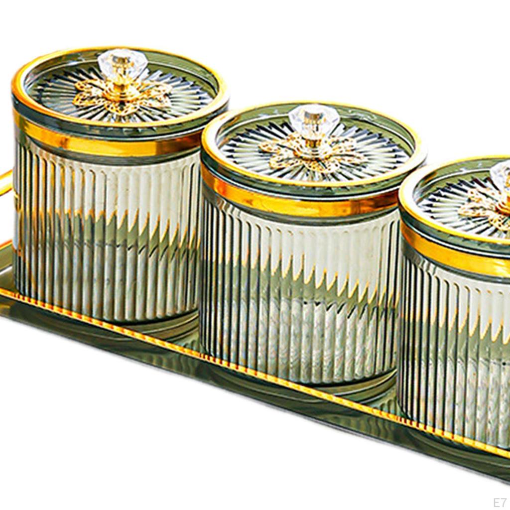 Dried Fruit Serving Dish with Lid for Snacks And Treats Storage