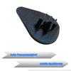 Replacement Electric Cycle Charging Port Covers, 2 Black Plastic Pieces for Lost or Damaged Covers With Press-In Installation Between Charges