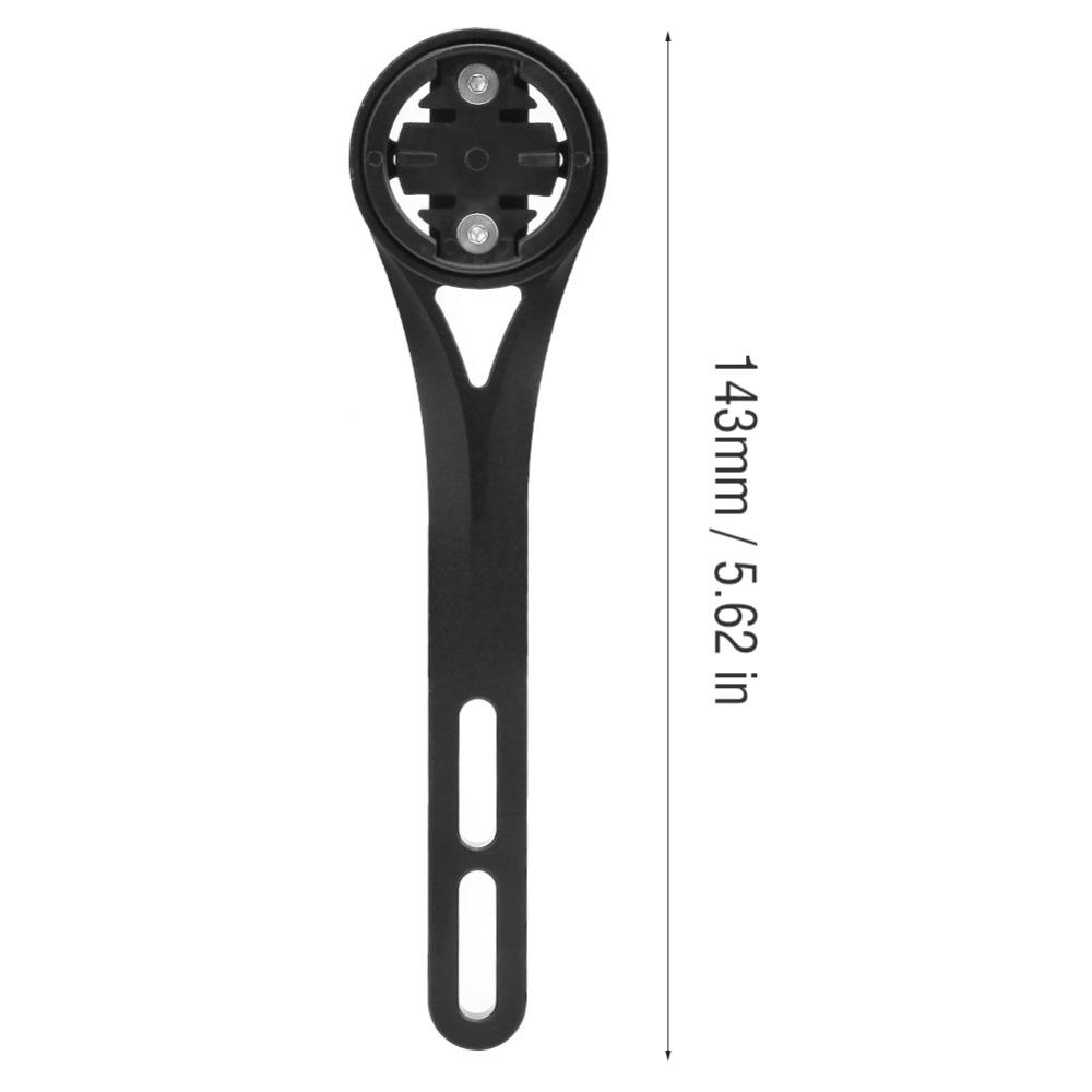 Aluminiumlegierung Fahrradcomputerhalterung Schwarze Lenker-Computerhalterung Fahrradfahren