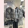 Korea Chic Streetwear Personalizovaná vesta Krátké parky Ležérní Elegantní kabát Pokročilá High Street Móda Univerzální Dámská bunda