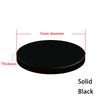 1~20pcs Outer Diameter: 12~438mm Thickness: 2/3mm Black Silicone Gasket Circular Flat Washer Flange Sealing O-ring/Solid Gasket