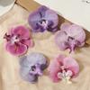 5/10Pcs Silk Butterfly Orchid Artificial Flowers For Home Room Decoration Wedding Decor DIY Hair Cards Children Shooting Props