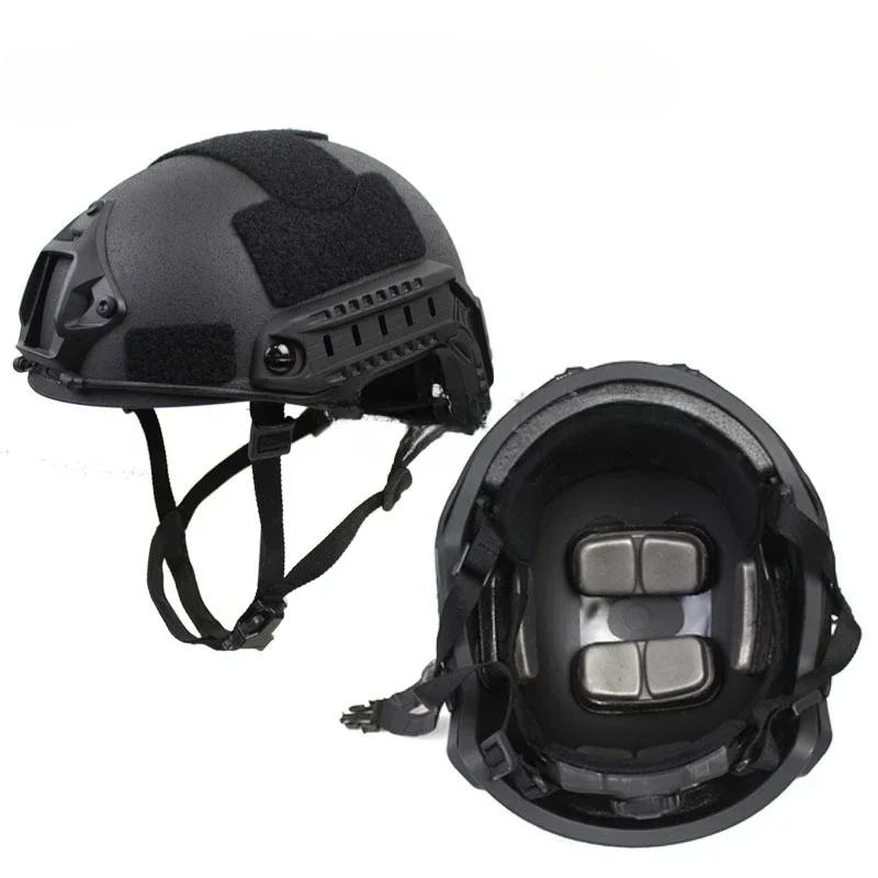 Fast MH Tactical Helmet Glass Fiber Wendy Suspension PadHelmet Outdoor Activity Protective Training Safety Riot Control Helmets