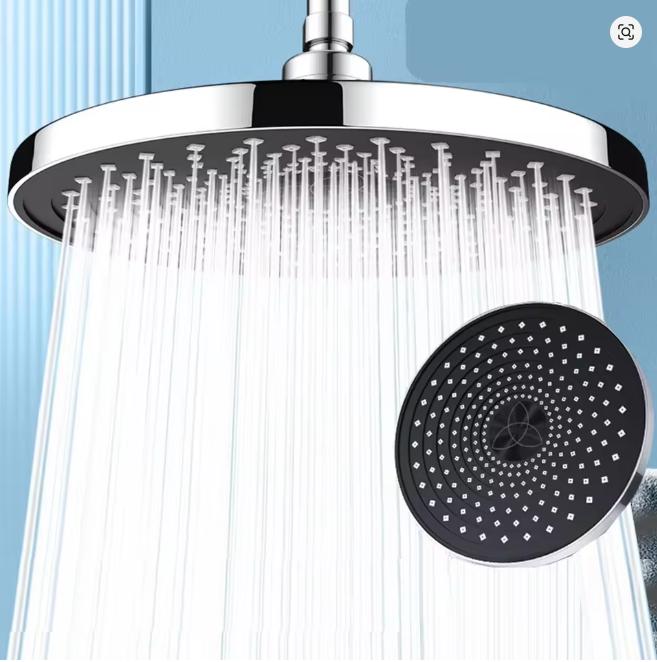 Self-Cleaning Shower Rainfall Shower Head Complete Shower Package Easy Installation Shower For Standard Shower Arm
