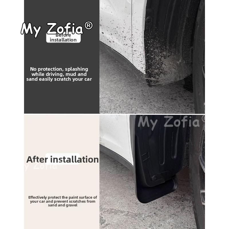 Front Rear Wheel Flaps Splash Guards Durable Anti-Scratch Dustproof Fender Protector Accessories For GWM Ora 5 2025 2026 2027