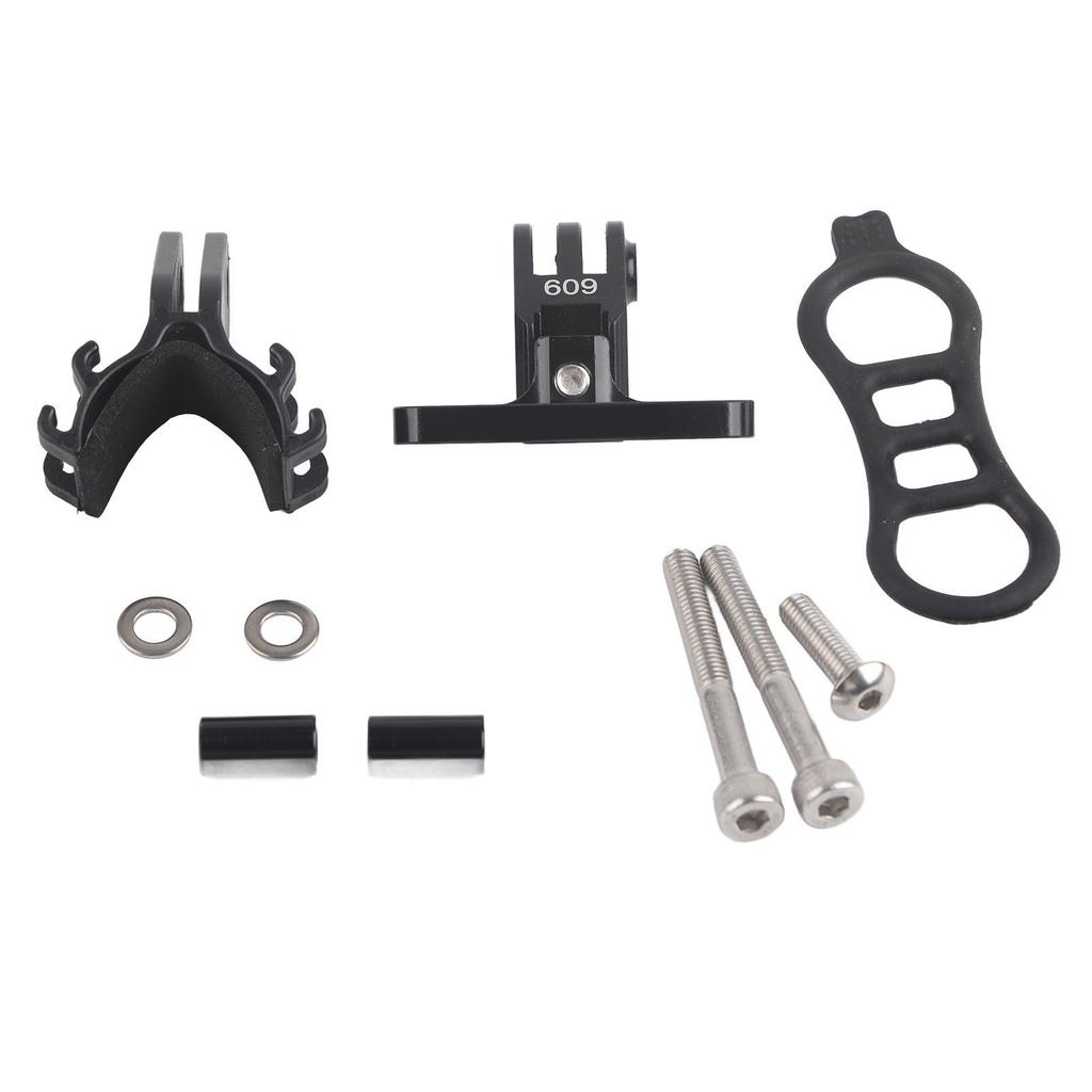 Fahrradvorbau aus Aluminiumlegierung Action-Kamera-Halterungsadapter Blitzhalter Zubehör