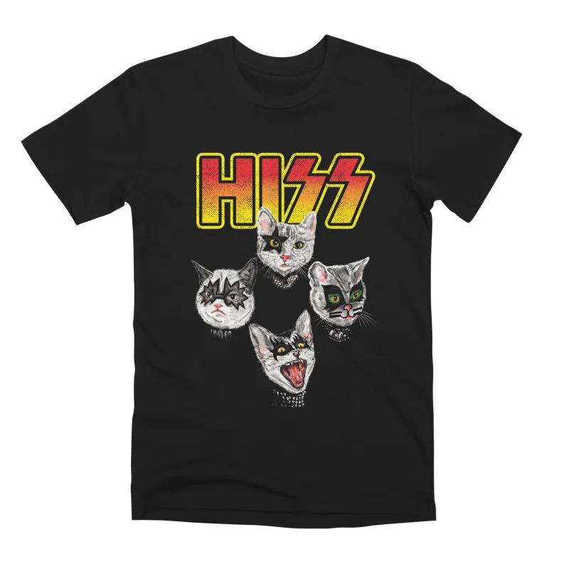 HISS Summer Trendy Casual T-Shirt Men s and Women s Luxury Brand Top M