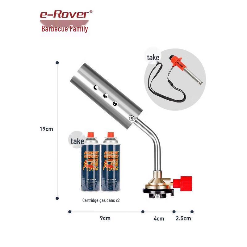 Handheld Culinary Flame Torch Kit