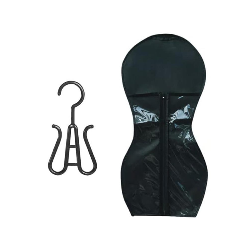With Hanger Wig Bag Hair Extensions Storage Bag  for Virgin Hair Weft Clip In Hair Extension