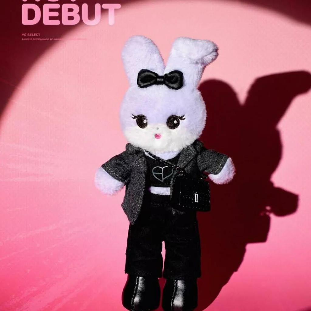 Blackpink [POP-UP DE FECHA LÍMITE] LLAVERO LARGO DE PELUCHE OFICIAL DE PERSONAJE MD