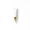 10g White Cosmetic Soft Tube, 10ml Empty Plastic Bottle, Small Capacity Trial Size