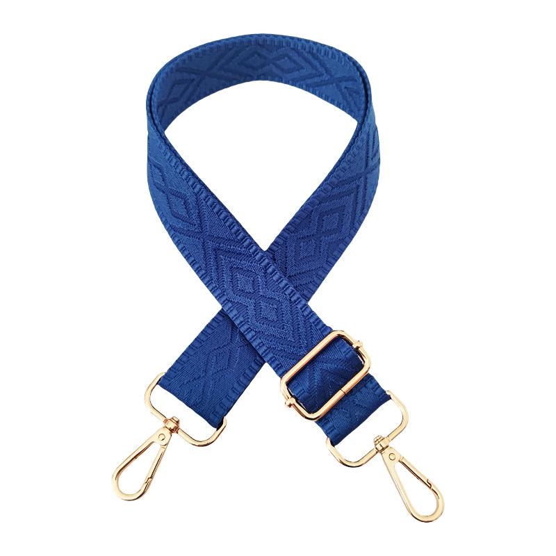 3,8 cm Diamantprydd Enfärgad Bred Axelrem/Axelremsväska för Väskor