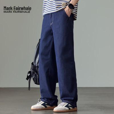 Mark Fairwhale Men's Lightweight Loose Straight-Leg Jeans