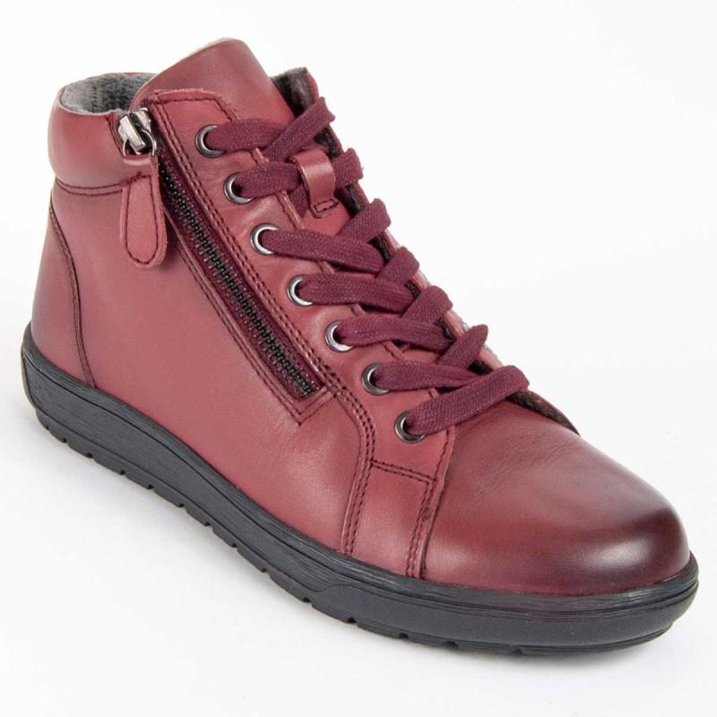 Women's Casual Leather Bootie. Purapiel Botilina 99462