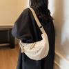 Casual Canvas Crossbody Bag For Women With Large Capacity And Street Style For Daily Use