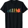 Retro Evolution Drummer Gifts Drums T-Shirt