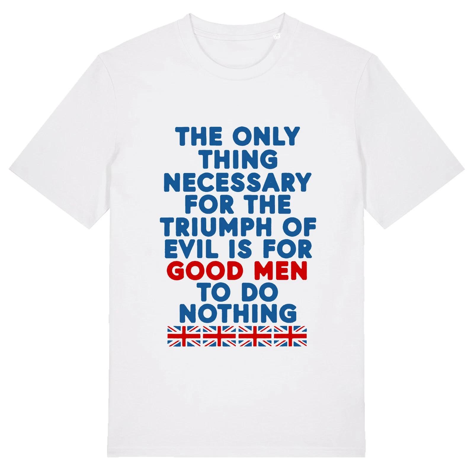 Triumph of Evil - Unisex T-Shirt Justice MBGA Political Prisoner Justice British S