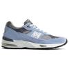 New Balance 991 Feito na Inglaterra Azul Poeira Tênis Masculino Liga Pérola Fumada M991BGG